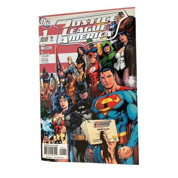 DC Justice League of America #0-2 Meltzer Benes Hope - Picture 7 of 12